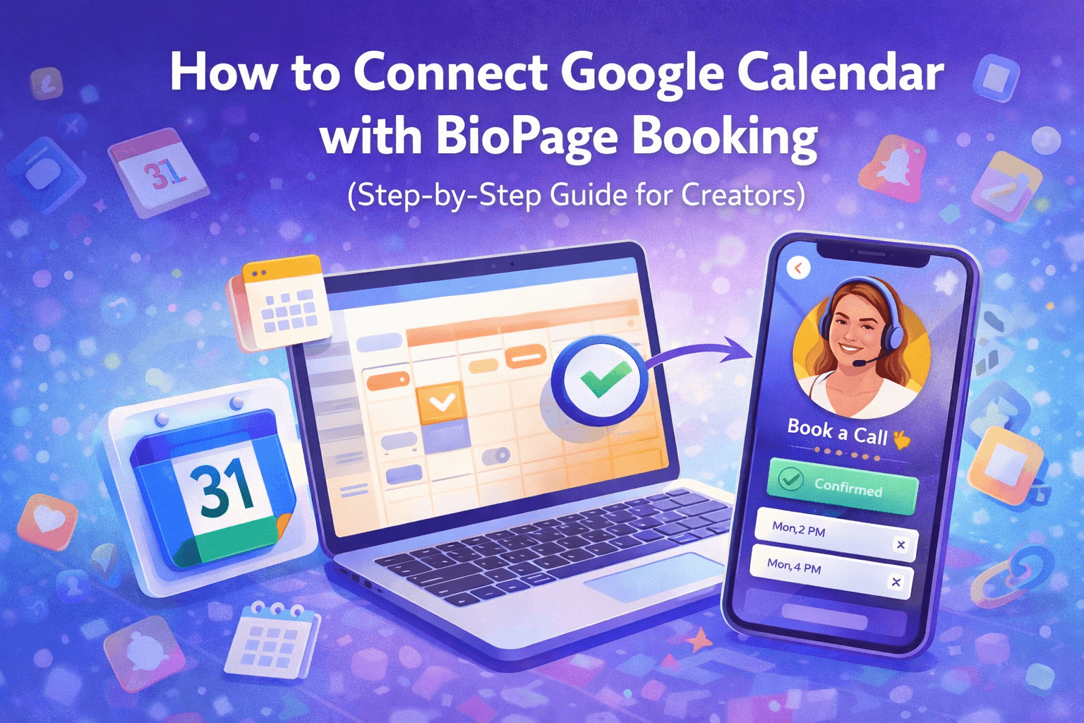 How to Connect Google Calendar with Lnkk.it Booking