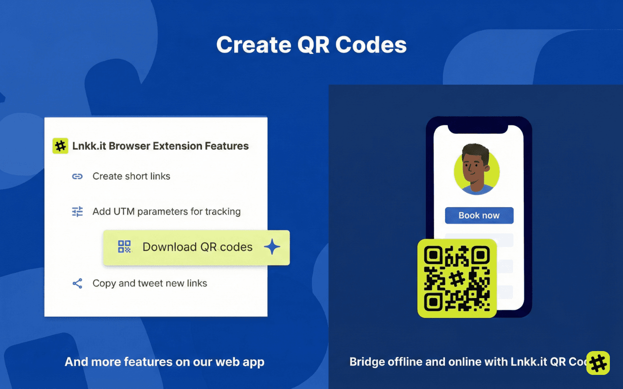 Introducing the Lnkk.it Chrome Extension: Shorten URLs & Generate QR Codes Without Leaving Your Browser
